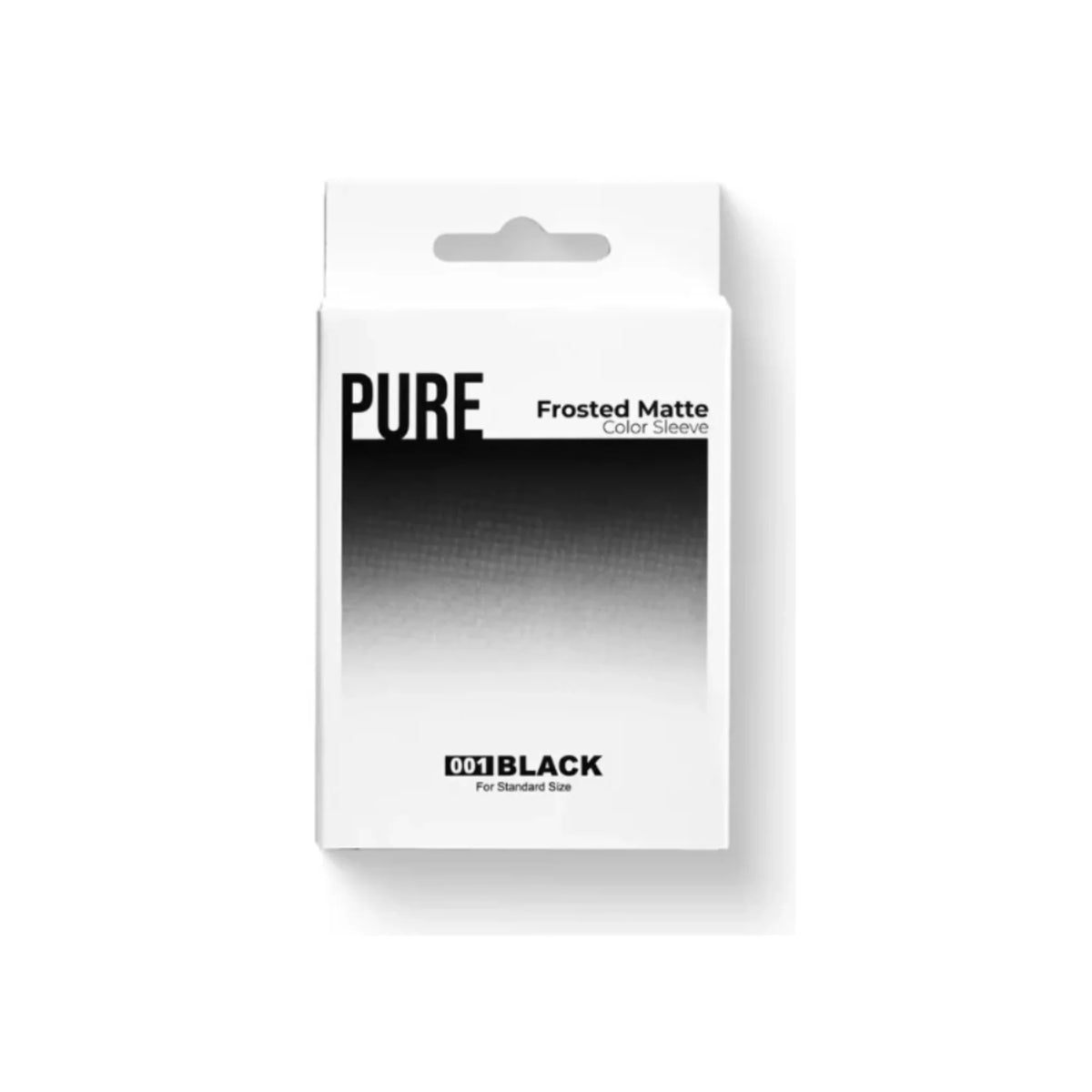 Morishita Frosted Matte Solid Color Sleeves 66x92mm - Black
