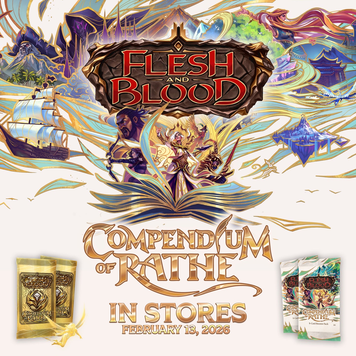 *Allocation Only* FAB2601-EN-PROMO Compendium of Rathe - Release Flowpack (1 pack) *value for Customs purpose*