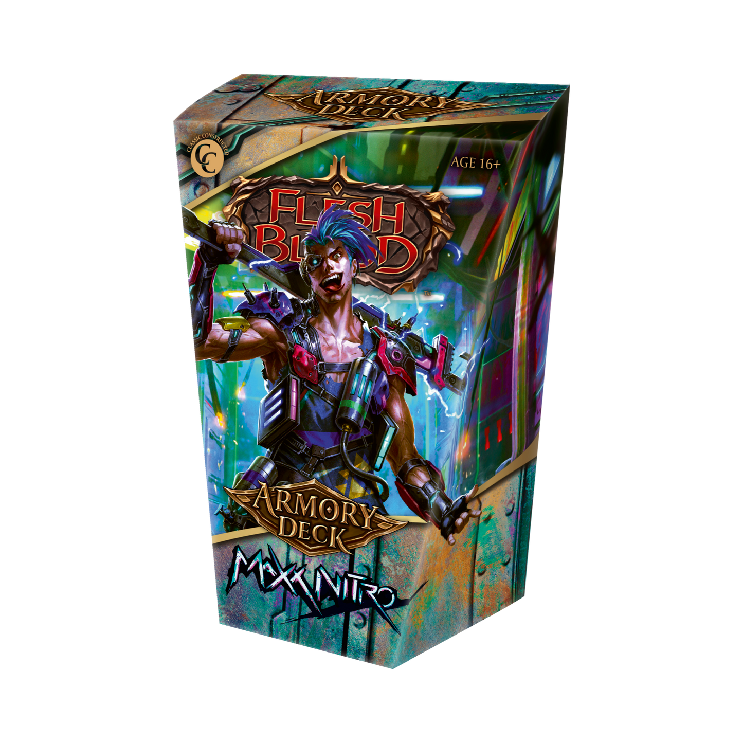 FAB2504-EN Armory Deck Maxx Nitro CARTON (12 decks per CARTON)