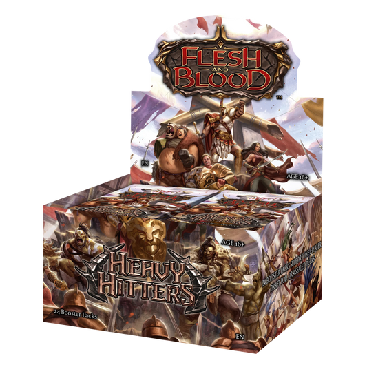 FAB2401-EN Heavy Hitters - Booster Case (4 displays per CASE)