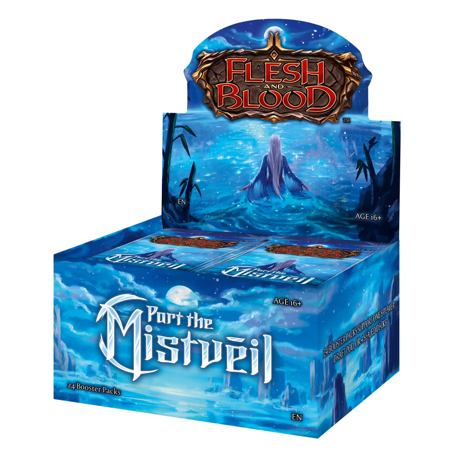 FAB2403-EN Part the Mistveil - Booster Case (4 displays per CASE)