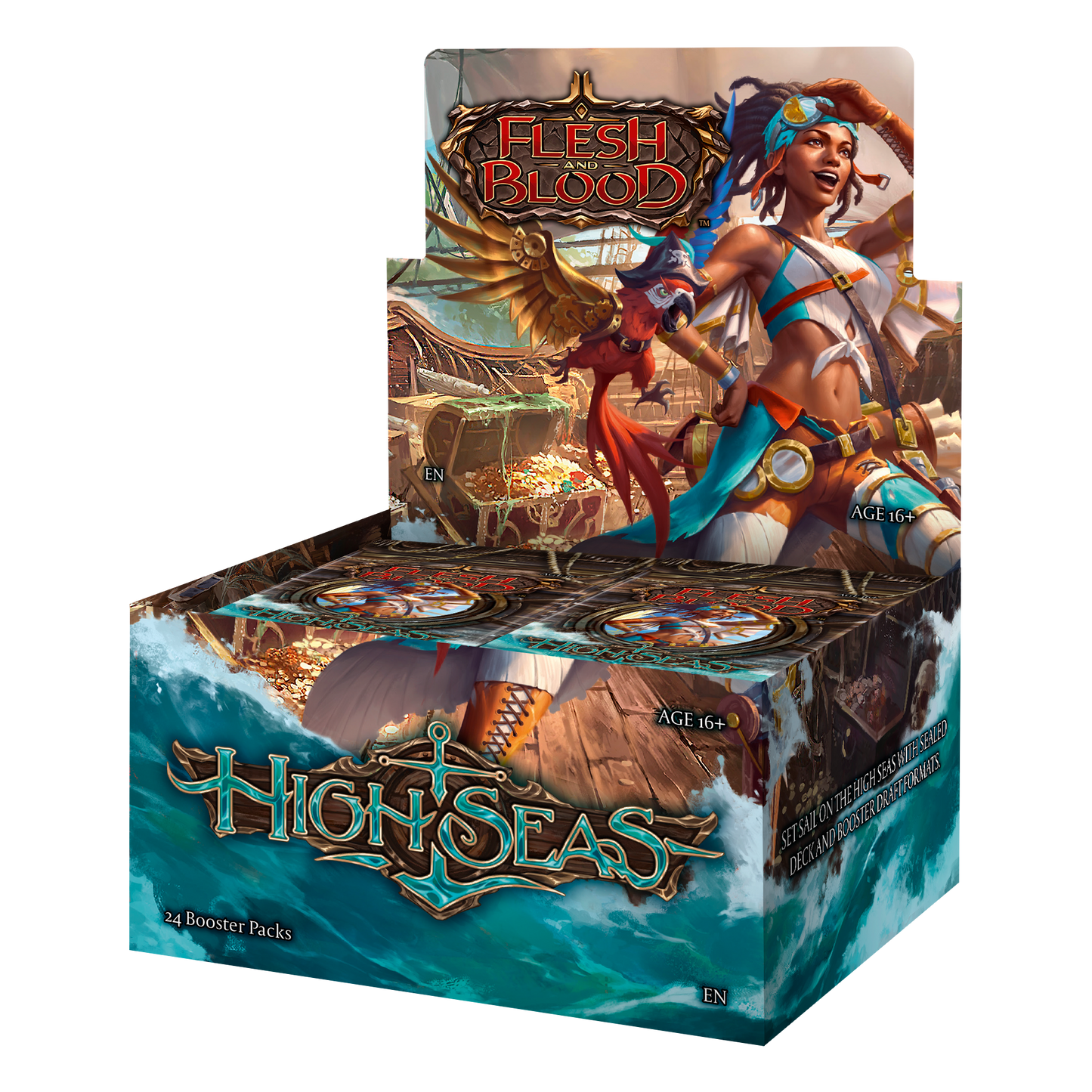 FAB2506-EN  High Seas - Booster Case (4 displays per CASE)