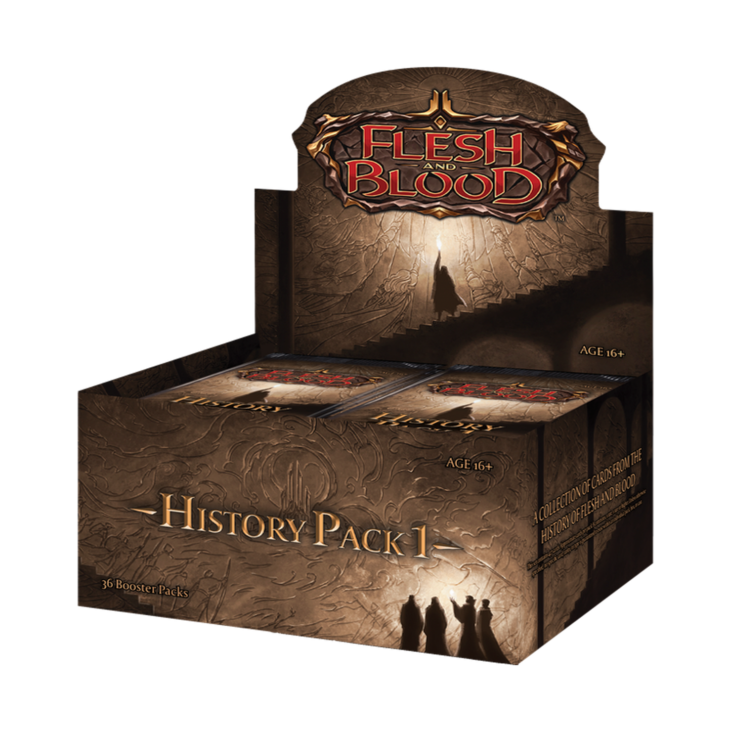 FAB2106 History Pack 1 - Booster Case (4 displays per CASE)
