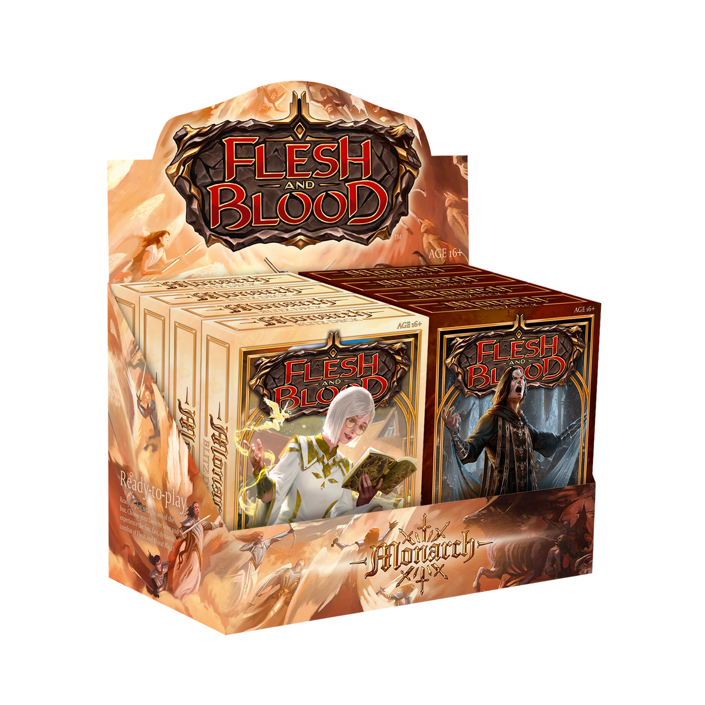 FAB2101 Monarch - Blitz Decks Case (4 displays per CASE)