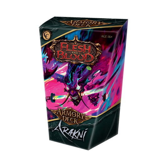 *Allocation Only* FAB2517-EN Armory Deck - Arakni Carton (12 decks per CARTON)