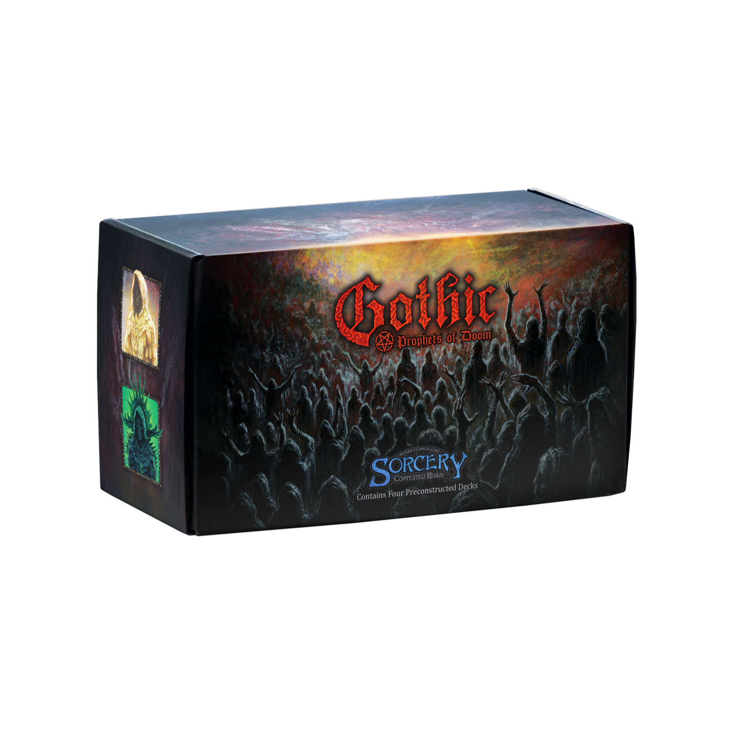 *Preorder* SCRGT1 Gothic - Preconstructed Box Case (8 boxes per CASE)