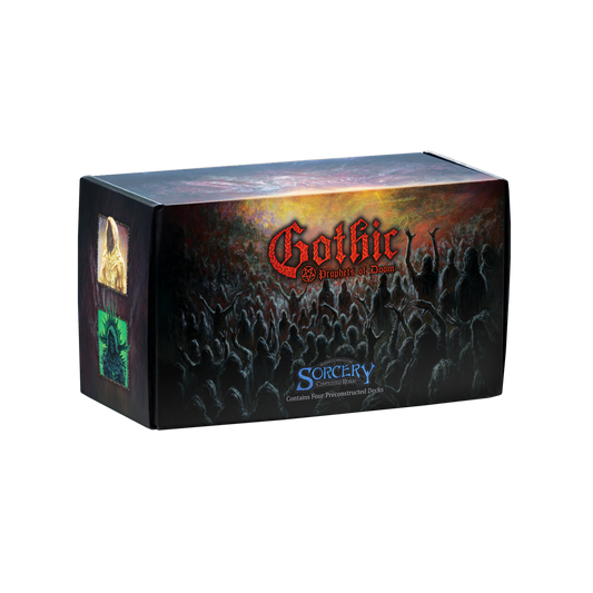 *Preorder* SCRGT1 Gothic - Preconstructed Box Case (8 boxes per CASE)
