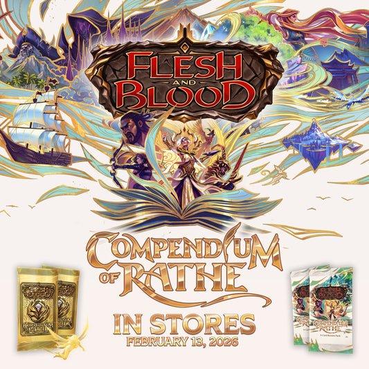 *Allocation Only* FAB2601-EN-PROMO Compendium of Rathe - Release Flowpack (1 pack) *value for Customs purpose*