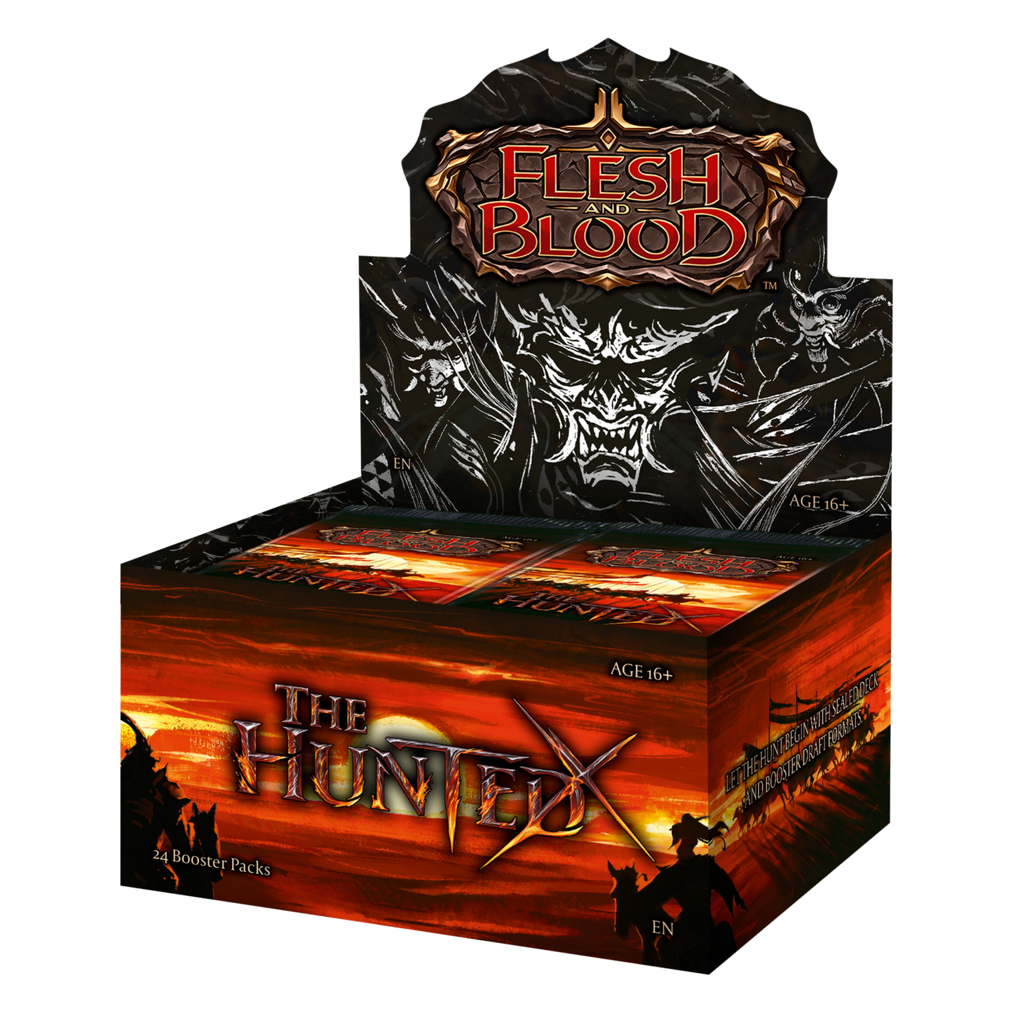 *MAX 5 PER WEEK* FAB2501-EN The Hunted - Booster Case (4 displays per CASE)