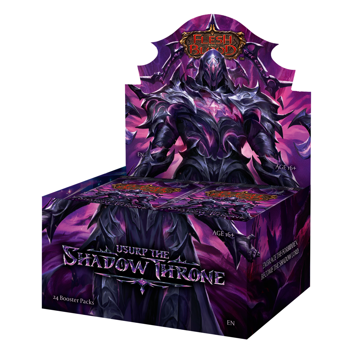 *Allocation Only* FAB2617-EN Usurp the Shadow Throne - Booster Case (4 displays per CASE)