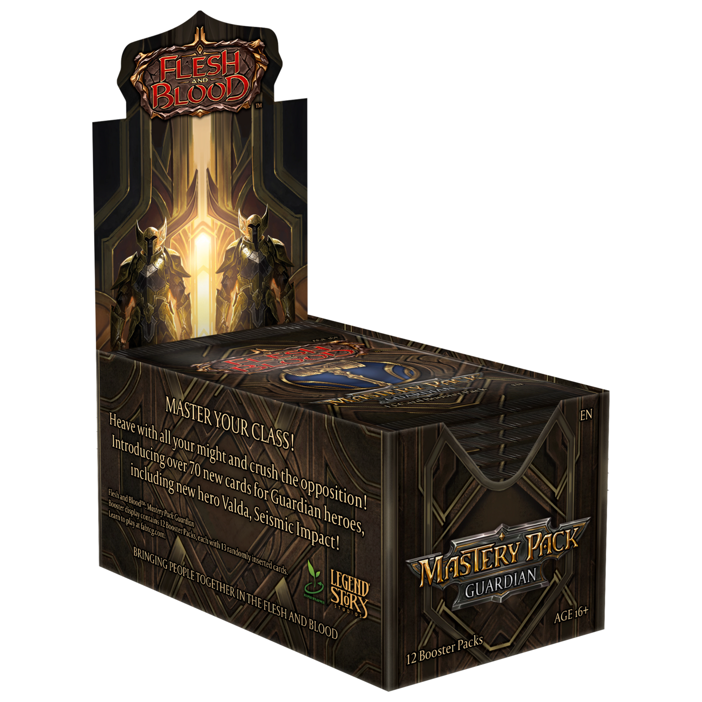 *Max 2 per week* FAB2408-EN Mastery Pack Guardian - Booster Case (8 displays per CASE)