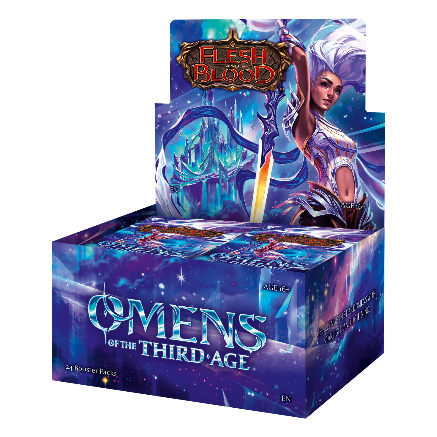 *Allocation Only* FAB2607-EN Omens of the Third Age - Booster Case (4 displays per CASE)
