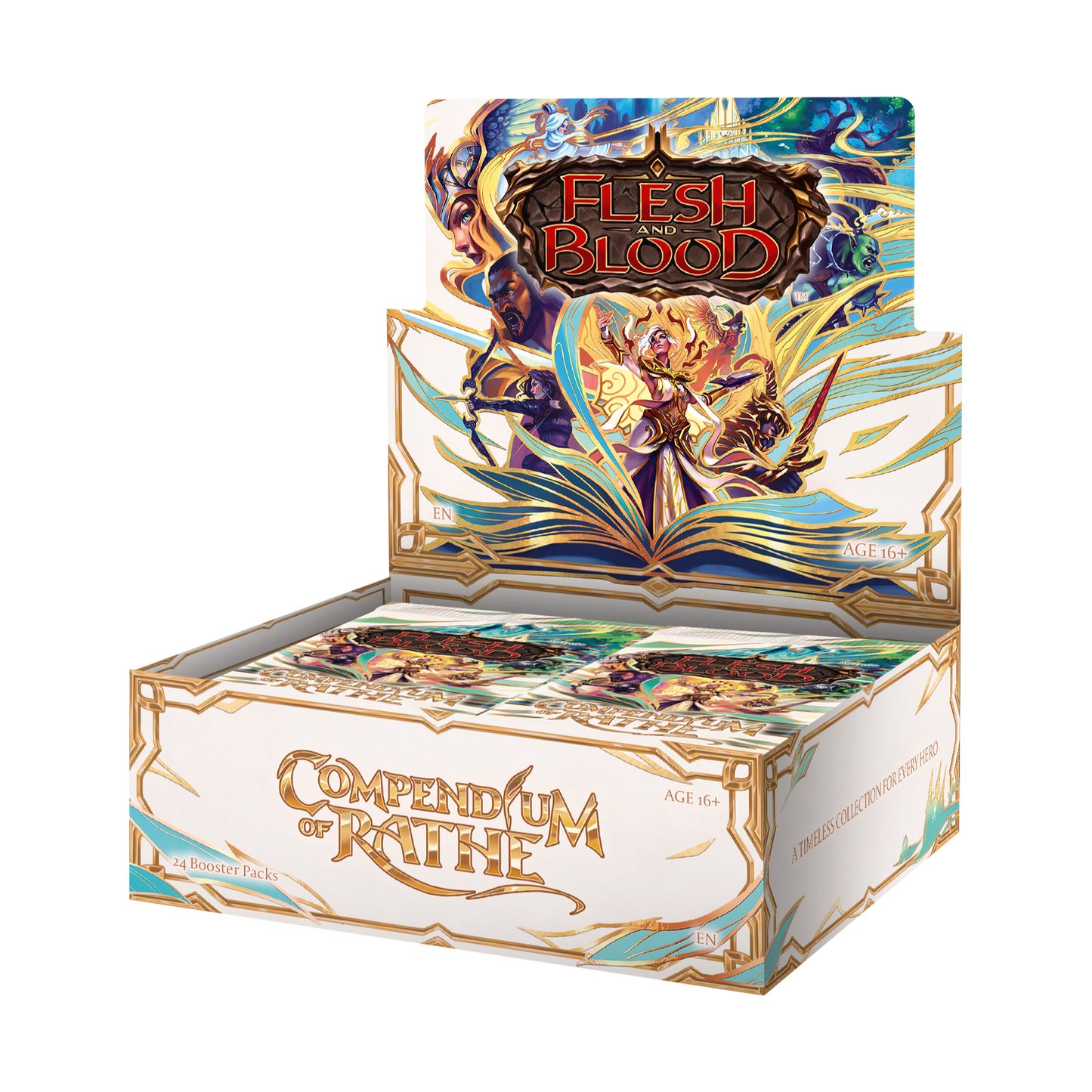 *Allocation Only* FAB2601-EN Compendium of Rathe - Booster Case (4 displays per CASE)