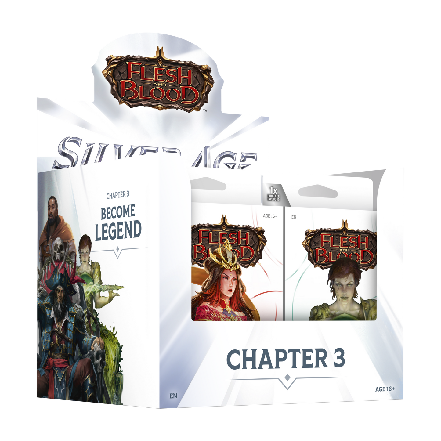 *Allocation Only* FAB2608-EN Silver Age Chapter 3 Display (10 decks per DISPLAY)