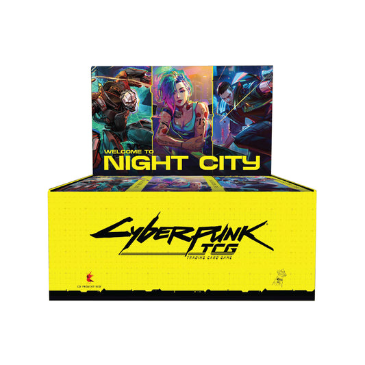 WCOCPB Cyberpunk TCG Retail Booster Case (6 boxes per CASE)