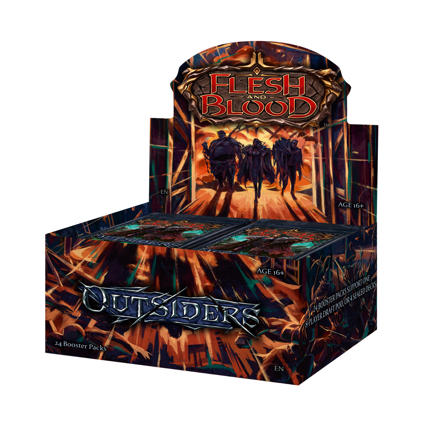 FAB2301-EN Outsiders - Booster Box (4 displays per CASE)